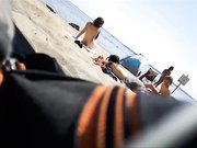 I love the beach there is hidden camera filming naked women
