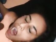 Slutwife fucked by BBC and then gets two loads of cumshots from BBC and hubby